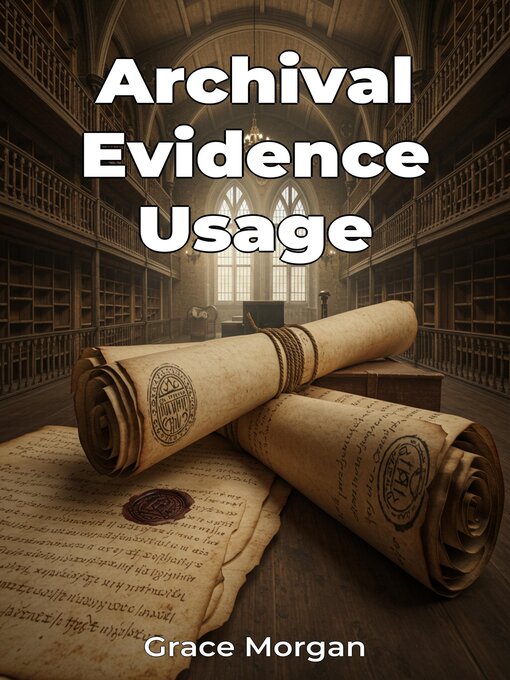 Title details for Archival Evidence Usage by Grace Morgan - Available